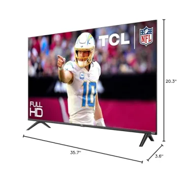 TCL 40-Inch Smart TV with Roku and Voice Control