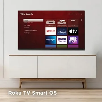 TCL 40-Inch Smart TV with Roku and Voice Control