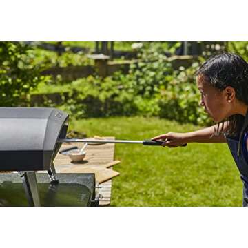 ooni Pizza Turning Peel - 7 Inch Pizza Turning Peel, Sliding Pizza Peel, Perforated Turning Peel, Pizza Turner, Pizza Oven Accessories, Pizza Tools, Long handle Pizza Peel Turner, Lightweight Peel