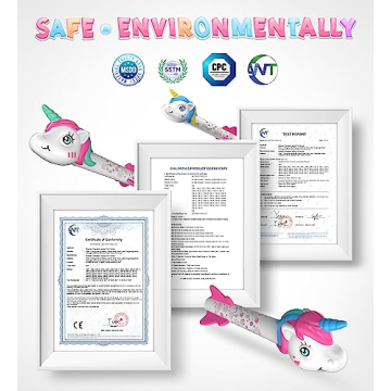 Unicorn Rocket Launcher Toy for Kids 2-8 Outdoor Fun