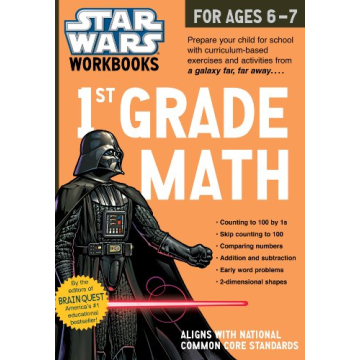 Star Wars 1st Grade Math Workbook Fun Learning
