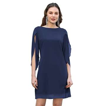 Chic GRACE KARIN Chiffon Dress for Women Wedding Guests