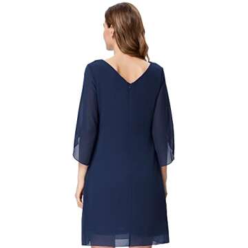 Chic GRACE KARIN Chiffon Dress for Women Wedding Guests