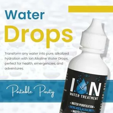Ion Alkaline Water Drops – Pure Water pH Booster