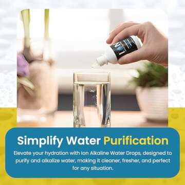 Ion Alkaline Water Drops – Pure Water pH Booster