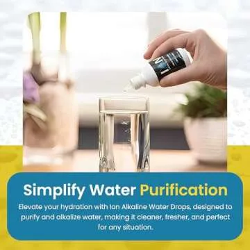 Ion Alkaline Water Drops – Pure Water pH Booster