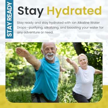 Ion Alkaline Water Drops – Pure Water pH Booster