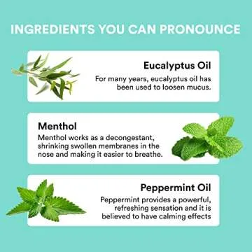 BoomBoom Nasal Stick (4 Pack) | Vapor Flow Technology | Better Breathing + Natural Focus | Cool Refreshing Sensation | Premium Essential Oils + Menthol Inhaler (Mint, Wintermint, Tropical, Lavender)