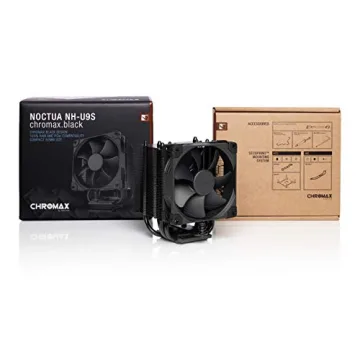 Noctua NH-U9S Chromax 92mm CPU Cooler for Compact Builds