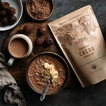 Organic Raw Cacao Powder Superfood – Nutrient-Rich 16 oz