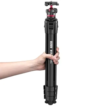 ULANZI MT-55 Travel Tripod - 62.2" Professional Aluminum Tripod
