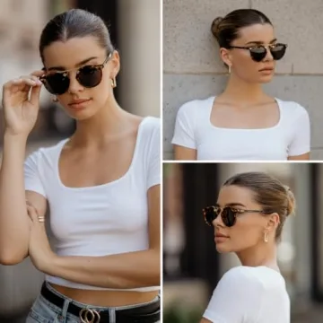 Affordable Polarized Round Retro Women’s Sunglasses