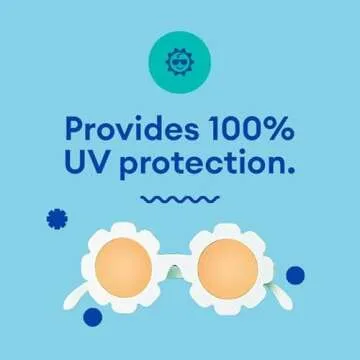 Babiators Baby Navigators - Sunglasses Babies, Toddlers, Children |UV Protection, Durable, Bendable, and Baby Proof