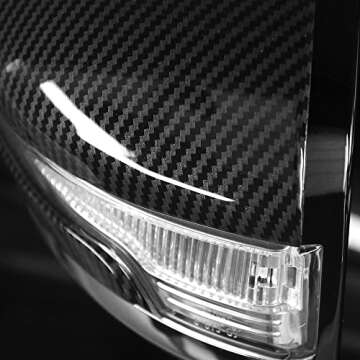 Stylish Carbon Fiber Mirror Covers for Genesis G70 2019-2025