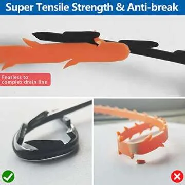 30 Inch Sink Snake Drain Clog Remover Tool for Home