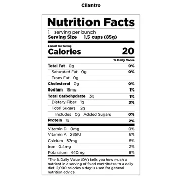 Fresh Cilantro Bunch - Zesty Flavor for Any Dish