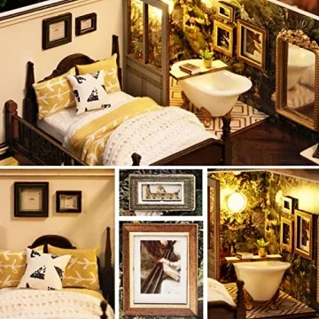 Spilay DIY Miniature Dollhouse Kit for Creative Adults