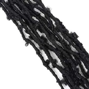 5 Packs 30 Inch Butterfly Locs Crochet Hair for Black Women Distressed Faux Locs Pre looped Pre-twisted Braids Crochet Locs for Black Women (30 inch 5 pack, 1b)