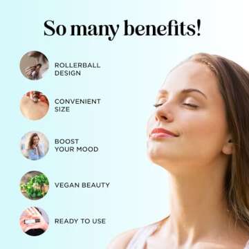 Peppermint Oil Roll On - Essential Oil for Headaches & Focus