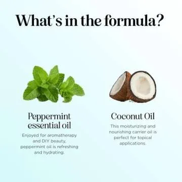 Peppermint Oil Roll On - Essential Oil for Headaches & Focus