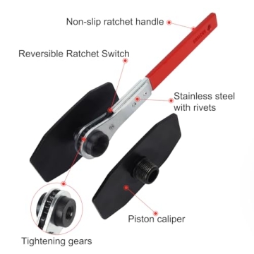 BHALCVR Brake Caliper Compression Tool Kit - Enhanced Tool Set