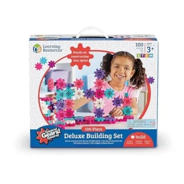 Learning Resources Gears! Gears! Gears! Deluxe Set 100 Pieces