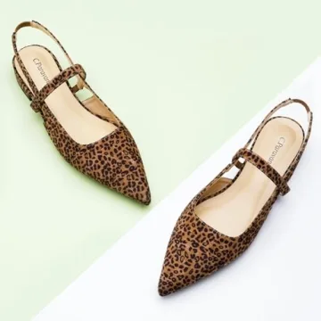 C.Paravano Women's Slingback Flats for Style and Comfort