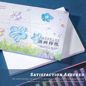 Paul Rubens Art Supplies Drawing Paper, Acid-Free Pastel Paper A5 Size (5.8 x 8.3 Inches) 30 Sheets, 112lbs/240gsm for Oil Pastels, Hard or Soft Pastels, Other Mixed Medium