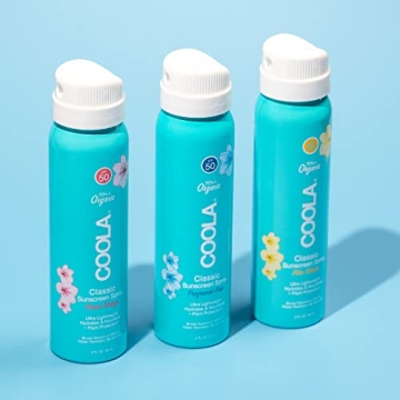 COOLA Organic SPF 70 Sunscreen Spray for Sensitive Skin