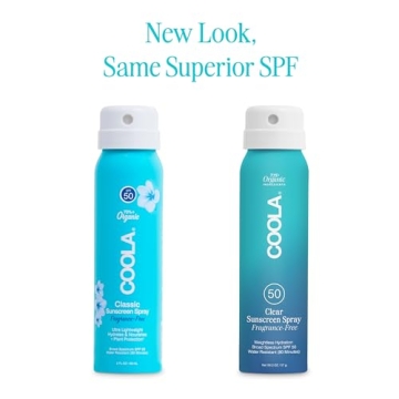 COOLA Organic SPF 70 Sunscreen Spray for Sensitive Skin