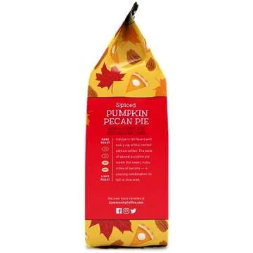 Community Coffee Spiced Pumpkin Pecan Pie Flavored, Medium Roast Ground Coffee, 11 Ounce Bag (Pack of 1)
