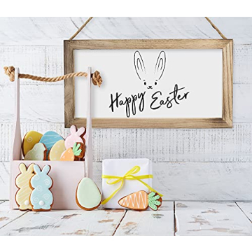 KIBAGA Rustic Farmhouse Wall Decor with 10 Seasonal Designs