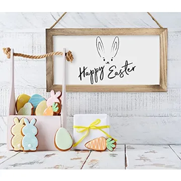 KIBAGA Rustic Farmhouse Wall Decor with 10 Seasonal Designs