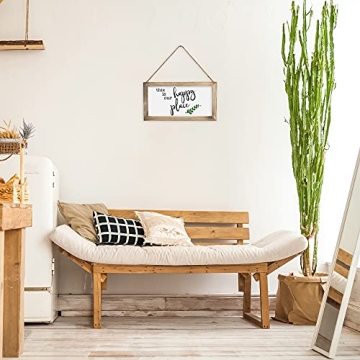 KIBAGA Rustic Farmhouse Wall Decor with 10 Seasonal Designs