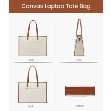 LOVEVOOK Women's Laptop Tote - Stylish & Durable Bag