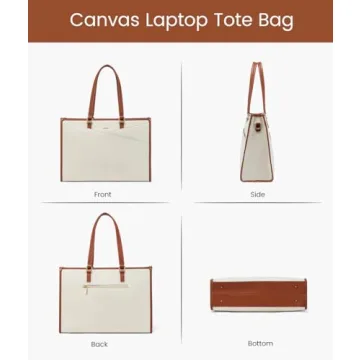 LOVEVOOK Women's Laptop Tote - Stylish & Durable Bag