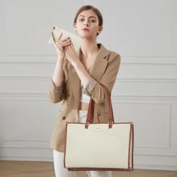 LOVEVOOK Women's Laptop Tote - Stylish & Durable Bag