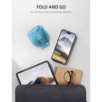 Nulaxy Foldable 360 Rotatable Phone Stand - All Devices
