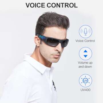 OhO Smart Glasses with Bluetooth Speaker - Polarized UV Protection