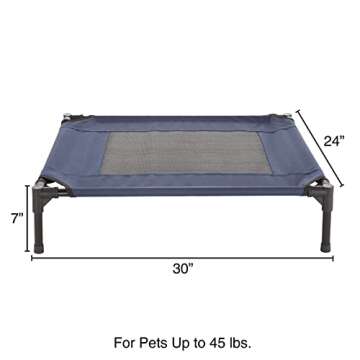 Elevated Dog Bed - Portable Pet Bed for Indoor/Outdoor Use by PETMAKER