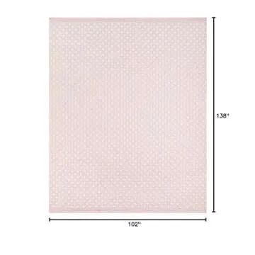 Erin Gates Langdon Pink Hand Woven Rug 8'6" x 11'6"