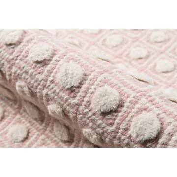 Erin Gates Langdon Pink Hand Woven Rug 8'6" x 11'6"