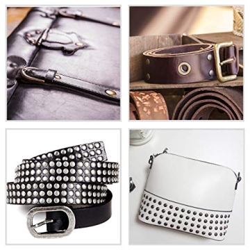 EuTengHao 484Pcs Leather Rivets Kit with Tools for Crafts