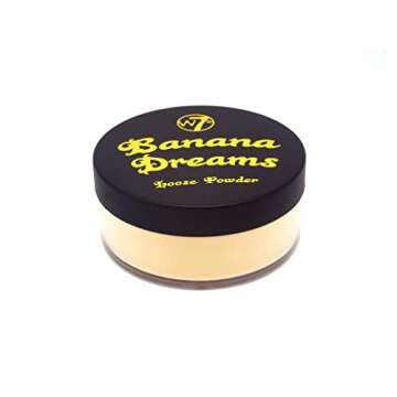 W7 Banana Dreams Loose Setting Powder - Weightless Yellow Blurring Powder For All Skin Tones