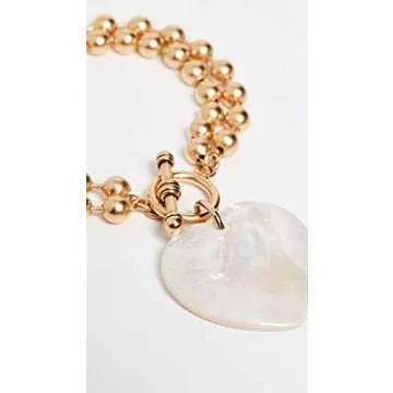 Elegant Heart On Your Sleeve Bracelet by Brinker & Eliza