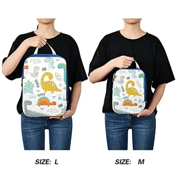 Oyihfvs Kids Dinosaur Packing Cubes Set for Fun Travel