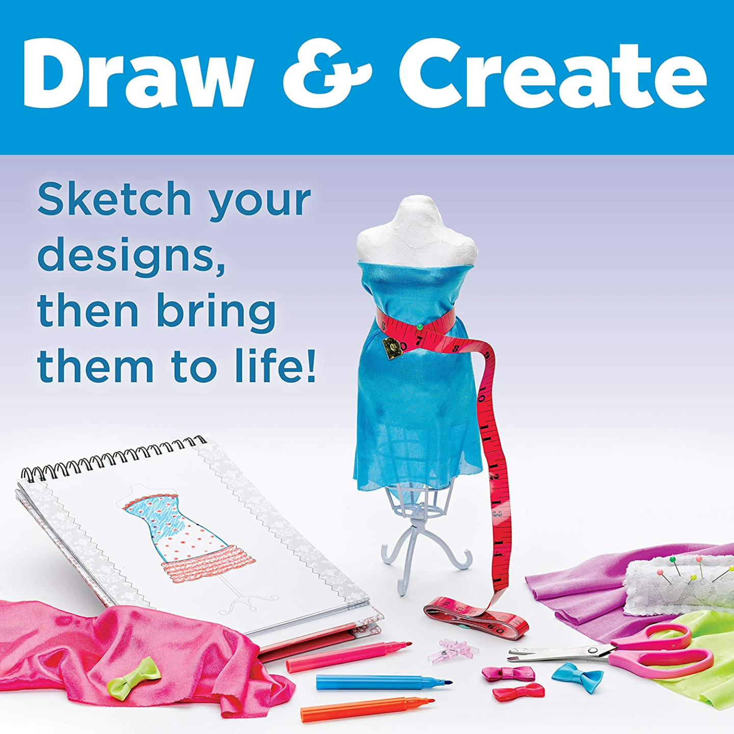 Kids Fashion Design Kit - Creativity and Fun!