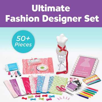 Kids Fashion Design Kit - Creativity and Fun!