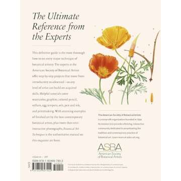 Botanical Art Techniques: A Comprehensive Guide to Watercolor, Graphite, Colored Pencil, Vellum, Pen...