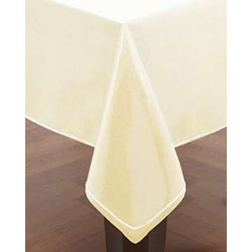 Elaine Karen Heavy Duty Clear Plastic Table Protector